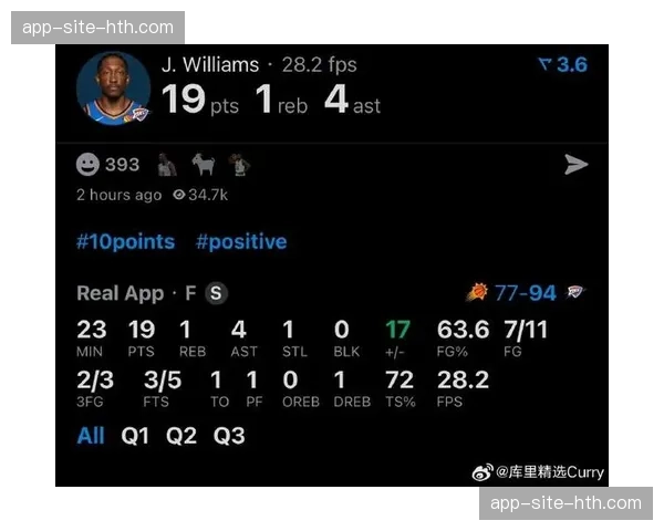 雷霆伤病潮来袭 杰伦·威廉姆斯缺阵恐影响西部争冠格局